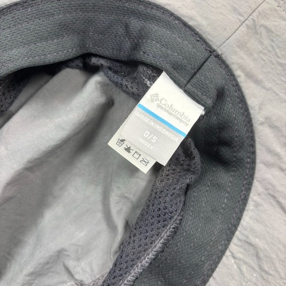 Columbia Unisex Adult OS Gray Vented Buckle Hat Sun Protection Fishing Walking - Picture 6 of 7